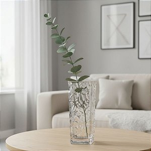 Vaso de Vidro Cascais - 6,3x6,3x15,3cm - 1 unidade - Rizzo
