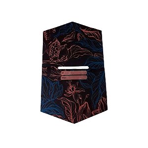 Solapa Pascoa Cacau - 23x14cm  - 10 unidades - Rizzo