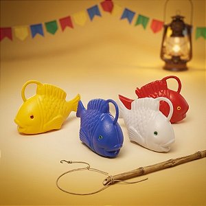 Peixinho para Pescaria Festa Junina Gordinho - 10 unidades - Rizzo