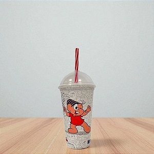 Copo Shake Para Colorir Turma da Monica - Monica - 500ml  - 1 unidade - Plasútil - Rizzo