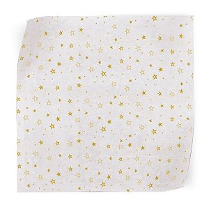 Papel Manteiga - Estrela Ouro - 45x70cm - 20 unidades - Cromus - Rizzo