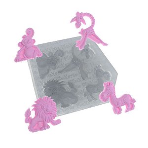 Molde de Silicone Safari Ref. 393 Flexarte