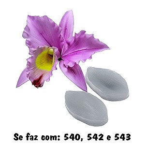 Molde de silicone Veiner Orquídea Superior Ref. 543 Flexarte