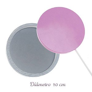 Molde de Silicone Pirulito Gd 10cm Ref. 158 Flexarte