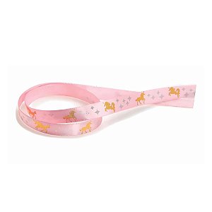 Fita de Cetim 10m x 10mm - Cor 183 - Unicórnio - Rolo 10 metros - 1 unidade - Progresso - Rizzo