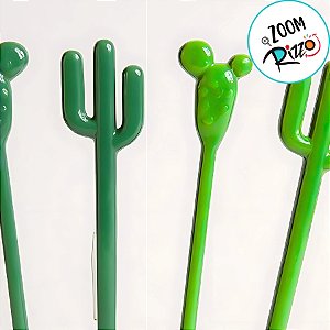 Mexedor Drink - Cacto - Verde Escuro - 4un - Rizzo
