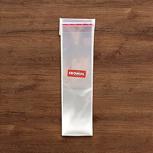 Saco Adesivado sem Furo - 5x22cm - 100 unidades - Cromus - Rizzo