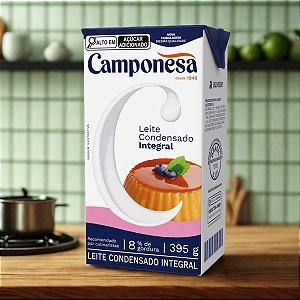 Leite Condensado Integral - 395g - 1 unidade - Camponesa - Rizzo