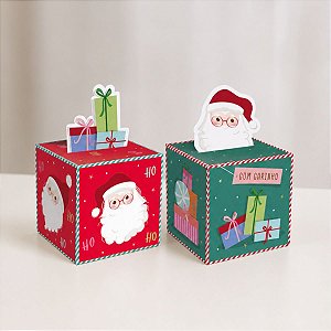 Caixa Pop Up - Presentes - P 9x9x11cm - 10 unidades - Cromus - Rizzo