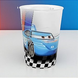 Copo de Plástico O Rei - Carros - 320ml - 1 unidade - Disney Original - Rizzo