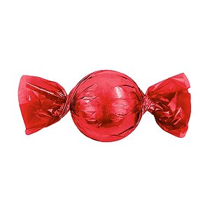 Papel Trufa 20x18cm - Vermelho - 100 unidades - Cromus - Rizzo