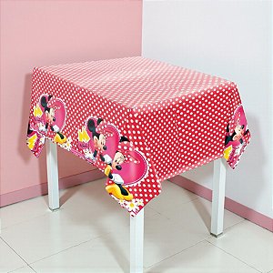 Toalha de Mesa - Minnie Mouse - 2,20x1,20m - 1 unidade - Disney Original - Rizzo