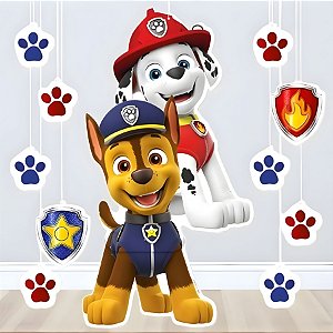 Personagem Articulável Para Decoração - Patrulha Canina - 32x76,5cm - 1 unidade - Regina - Rizzo