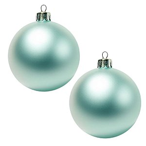 Bolas De Natal - Fosca Tiffany - 12cm - 2 unidades - Rizzo