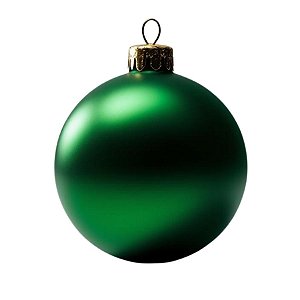 Bolas De Natal - Fosca Verde Escuro - 15cm - 1 unidade - Rizzo