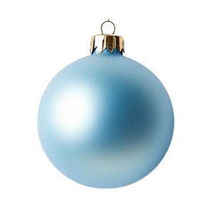 Bolas De Natal - Fosca Azul Claro - 15cm - 1 unidade - Rizzo