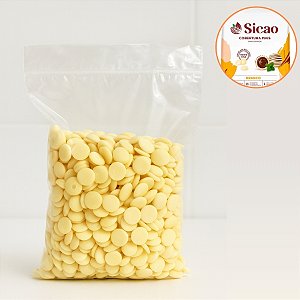 Cobertura Mais Branco  - Gotas - 500g - 1 unidade - Sicao - Rizzo