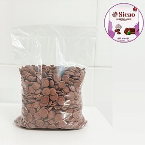Cobertura Mais Meio Amargo  - Gotas - 500g - 1 unidade - Sicao - Rizzo