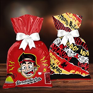 Sacola Plástica - Enaldinho - 14x27cm - 8 unidades - Regina - Rizzo