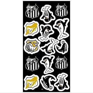Adesivo Decorativo - Santos - 4,5x6cm - 15 unidades - Regina - Rizzo