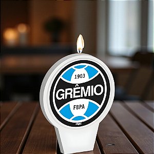 Vela Plana - Grêmio - 7x8,5cm - 1 unidade - Regina - Rizzo
