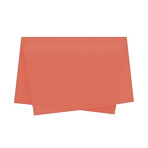 Papel de Seda - 50x70cm - Terracota - 100 unidades - Rizzo