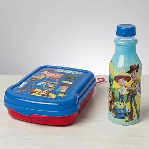 Conjunto Sanduicheira e Garrafa - Toy Story - 1 unidade - Disney Original - Rizzo