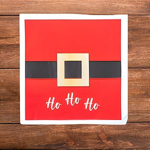 Guardanapo De Papel Natalino - Cinto Papai Noel - 32,5x32,5cm - 20 unidades - Cromus - Rizzo