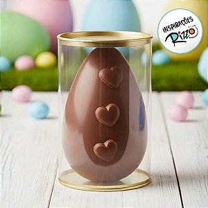 Lata Rigida para Ovos de 500g - Ovo Clean - 12,5x22cm - 1 unidade - Cromus - Rizzo