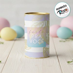 Lata Rigida para Ovos de 350g - Ombre Degrade - 10x18cm - 1 unidade - Cromus - Rizzo