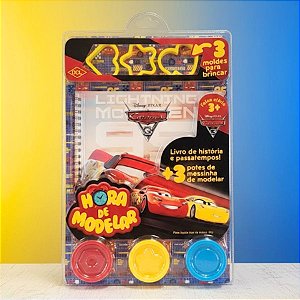 Kit Hora de Modelar Com Massinha - Carros - 7 Itens - 1 unidade - Disney Original - Rizzo
