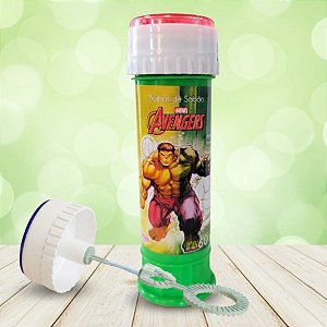 Lembrancinha Bolha de Sabão - Hulk - 60ml - 1 unidade - Disney Original - Rizzo