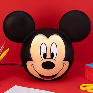 Luminária Mickey Mouse - Cartoon - 28cm - 1 unidade - Disney Original - Rizzo