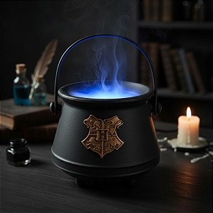 Luminária e Difusor Caldeirão - Harry Potter - 19cm - 1 unidade - Rizzo
