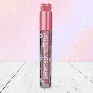 Gloss Labial - Princesas - Rose Shine - 2,8g - 1 unidade - Disney Original - Rizzo