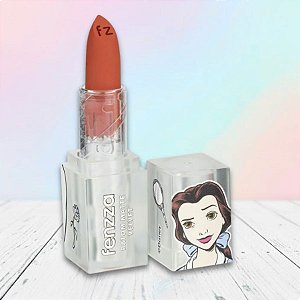 Batom Matte em Bala - Bela - Princesas - 3,6g - 1 unidade - Disney Original - Rizzo