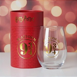 Copo de Vidro - Harry Potter 9¾ - 550ml - 1 unidade - ZonaCriativa - Rizzo
