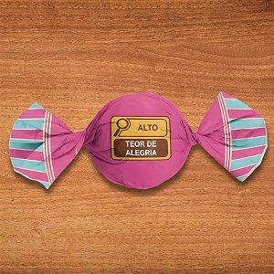 Papel Trufa 14,5x15,5cm - Teor de Alegria - 100 unidades - Cromus - Rizzo