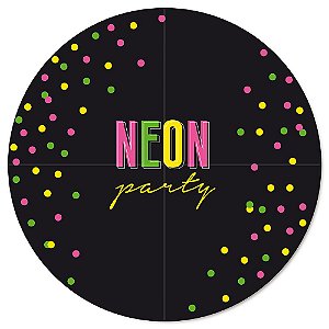 Painel Gigante Festa Neon - Cromus - Rizzo