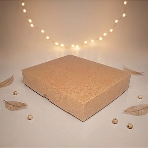 Caixa Presente N°4 Kraft 37x24.5x5 20 unidades - ASSK - Rizzo Embalagens