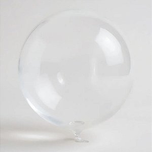 Balão Bubble Transparente - 36" 90cm - 50 unidades - Bobo Balloon - Rizzo