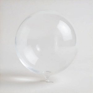 Balão Bubble Transparente - 24" 60cm - 50 unidades - Bobo Balloon - Rizzo
