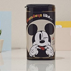 Apontador Mickey - Preto - Simples - 5cm - Disney Original - 1 unidade - Rizzo