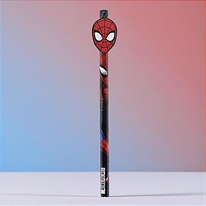 Lápis Homem Aranha - HB Preto - Face - Disney Original - 1 unidade - Rizzo