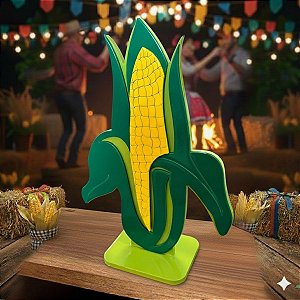 Display Decorativo Festa Junina - Espiga de Milho - 26cm - 1 unidade - Rizzo