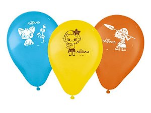 Balão Festa Moana - 25 unidades - Regina - Rizzo Festas