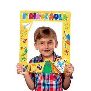 Painel Multifunções em EVA - 1º Dia de Aula, Aniversariante e Ajudante do Dia - 55,5x49cm - 1 unidade - Rizzo