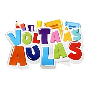 Painel Decorativo em EVA - Volta Às Aulas - 33x54cm - 1 unidade - Rizzo