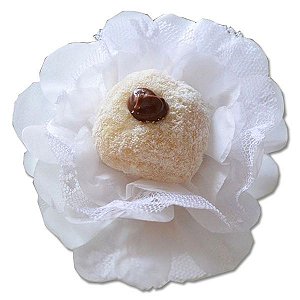 Forminha para Doces Finos - Campeche Branco - 24 unidades - MaxiFormas - Rizzo Festas