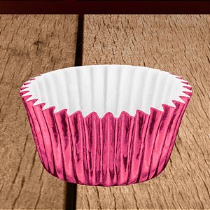 Forminha Laminada para Doces - Fúcsia - Número 06 - 50 unidades - Regina - Rizzo